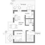 公寓 Marianne Bergpanorama Fuer Paare 60qm